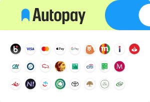Nous acceptons les paiements en ligne – bannière d’information